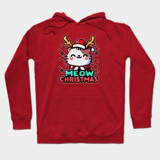 meow cristmas - mary cristmas Hoodie